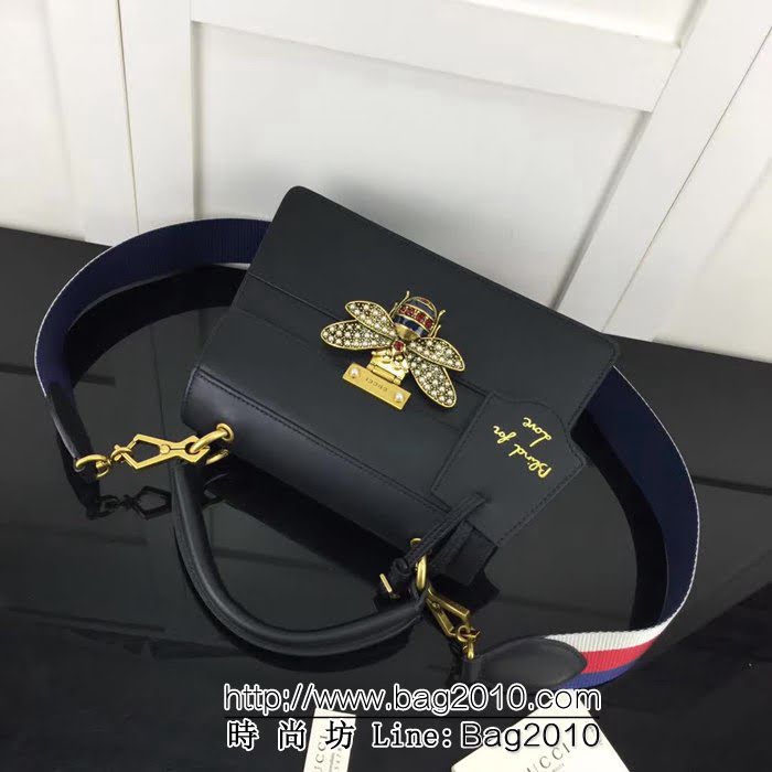 GUCCI古馳原單 新款專櫃品質原單質量實物實拍476541全皮 克色手提包 波士頓包 HY1288